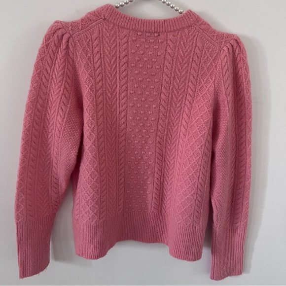 J. Crew Wool/Alpaca Blend Soft Cable Knit Sweater |Size Small| - Picture 3 of 8